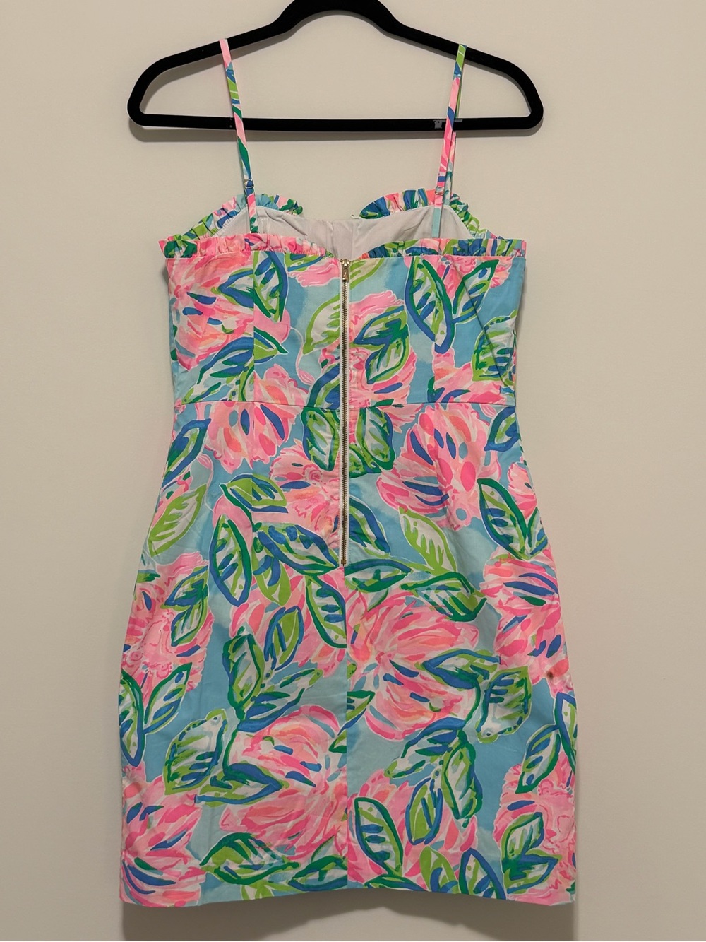 Lilly Pulitzer Size 6 Totally Blossom Brenda Stretch Mini Dress Preppy Resort - Picture 2 of 7